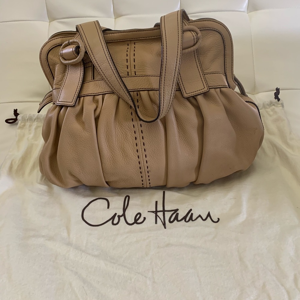 Cole Haan Village Soft Rouched Satchel